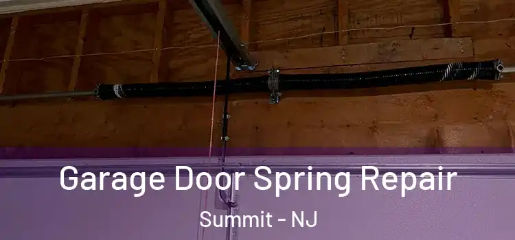  Garage Door Spring Repair Summit - NJ