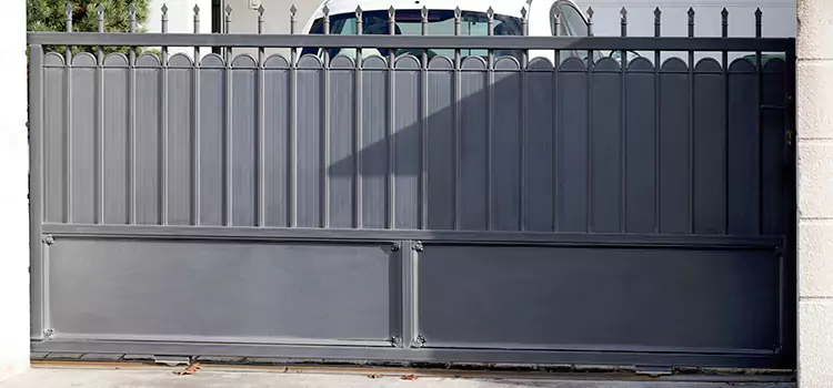 Metal Driveway Gate Installation Summit
