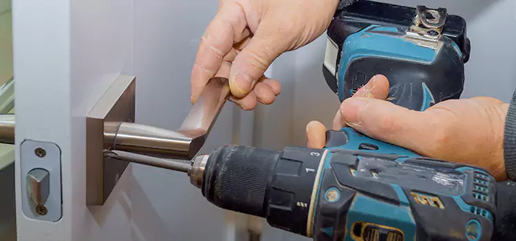 Security Door Lock Installation Summit