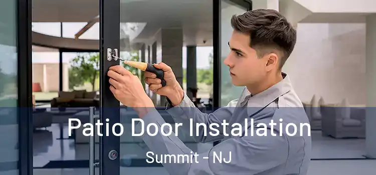  Patio Door Installation Summit - NJ